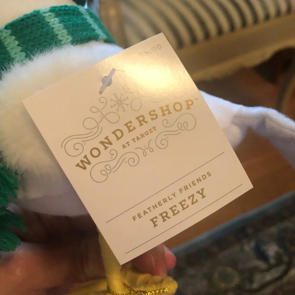 New 2022 Target Holiday Christmas Snowman Freezy Collectors Bird